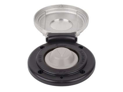 8064 2 nozni spinac quick 900 dolu v cernem provedeni s nerezovym krytem