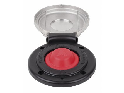 8067 1 nozni spinac quick 900 up v cernem provedeni s nerezovym krytem