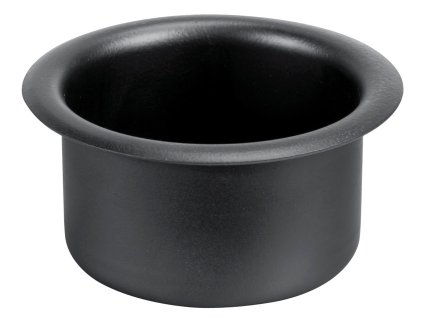 822 1 cerny nerezovy drzak napoju s prumerem 68 mm