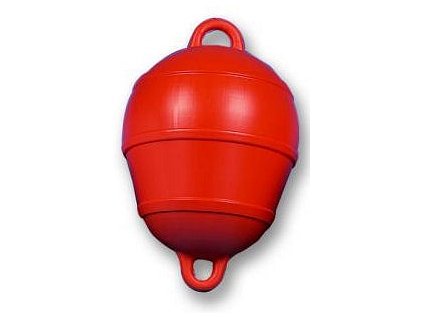 Oranžová boje pro signalizaci a kotvení malých lodí, průměr 25 cm