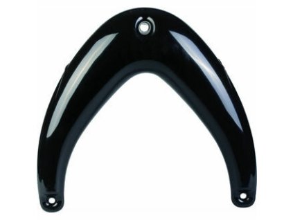 Černý příďový fendr Majoni, délka 70 nebo 100 cm (Velikost průměr 110 mm, délka 50 + 50 cm)