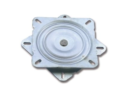 8706 1 otocna deska pod sedacku z lakovane oceli v cerne barve