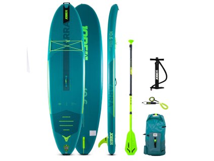 Paddleboard Jobe Yarra v setu, délka 10.6" TEAL