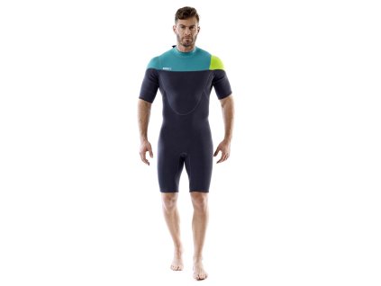 Pánský neopren Jobe Perth Shorty 3/2 mm Teal Blue (Velikost 2XL)