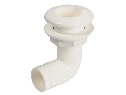 Plastová průchodka 3/4" skrz trup 90°