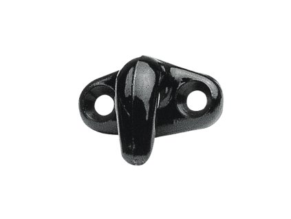 9627 1 plastovy hacek v cernem provedeni 4 mm