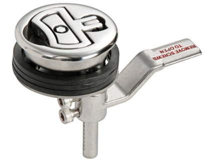 9825 1 podlahovy zamek pro otevirani poklopu s integrovanym zameckem prumer 60 mm