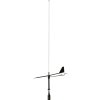 13311 2 vhf sklolaminatova antena supergain black swan k radiostanicim pro plachetnice s drzakem na stezen delka 85 cm