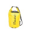 Žlutý vodotěsný vak přes rameno 30 a 40 l s madlem (Objem 40 litrů)