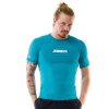 Pánské funkční tričko Jobe Rashguard Teal Blue s UV filtrem (Velikost XL)