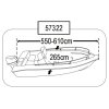 3978 1 kryci plachta pro lode s konzoli delky 550 az 610 cm