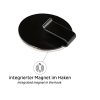 5025 7 magneticky cerny hacek silwy clever s bilou podlozkou