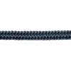 Polyesterové mooringové 16-pramenné navy modré lano, průměr 12 mm