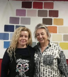 Tatiana Almášiová a Annie Sloan