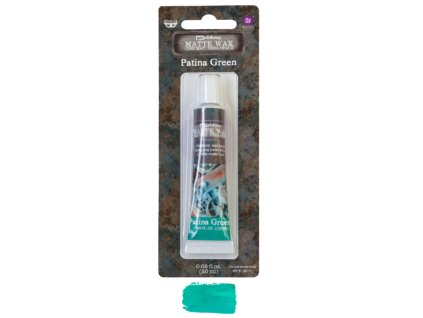 Matný vosk Patina green