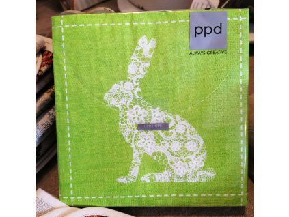 Obrúsky Zajačik zelené