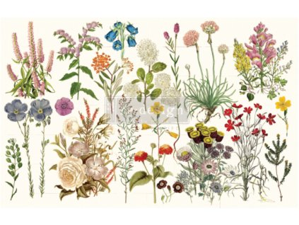 Papier na dekupáž Wild herbs