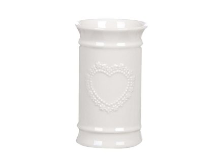 Pohár na kefky srdce