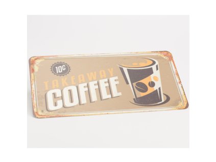 Tabuľa Coffee take away