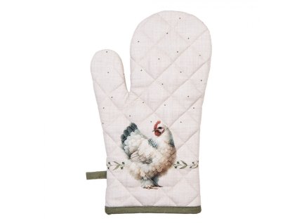 rukavicca sliepka bodky