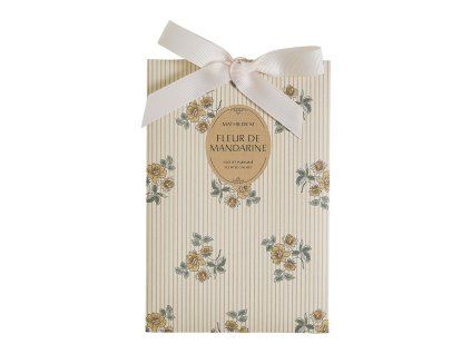 sachet parfume fleur de mandarine