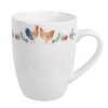 carymu mug 350 ml white ceramic rooster drinking cup