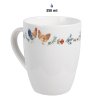 carymu mug 350 ml white ceramic rooster drinking cup (1)