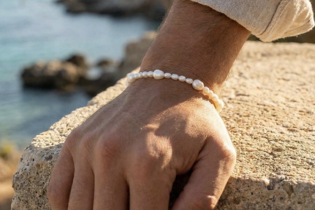 Perlové šperky pro muže: průvodce výběrem