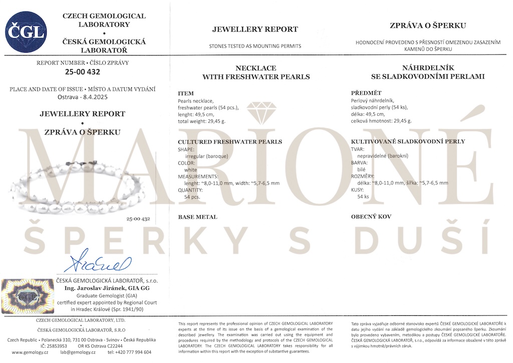 marionecz-certifikat-pravosti-bile-perly