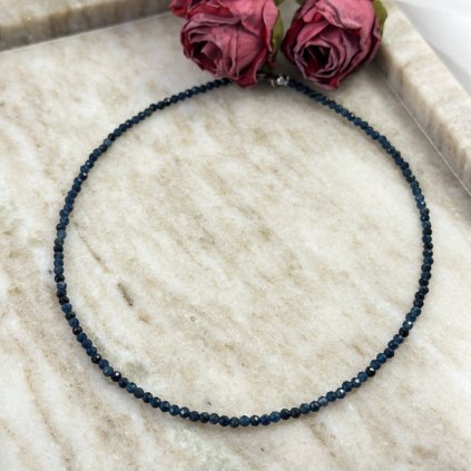 Safírový náhrdelník Lunaria