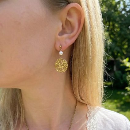 Perlové náušnice San Vito