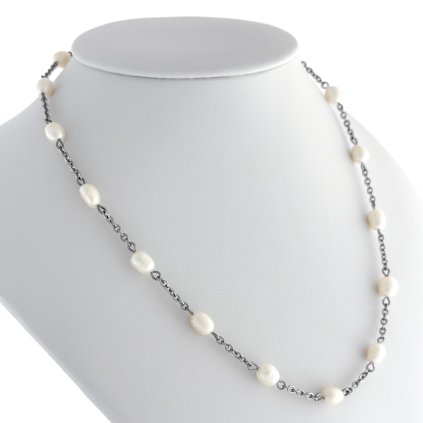 Náhrdelník z říčních perel Lisa