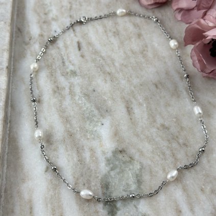 Perlový náhrdelník Trento