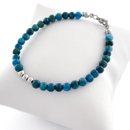 Náramek s přírodním apatitem