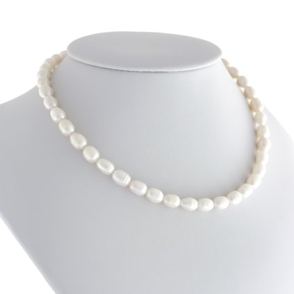 Náhrdelník z pravých říčních perel Teresa