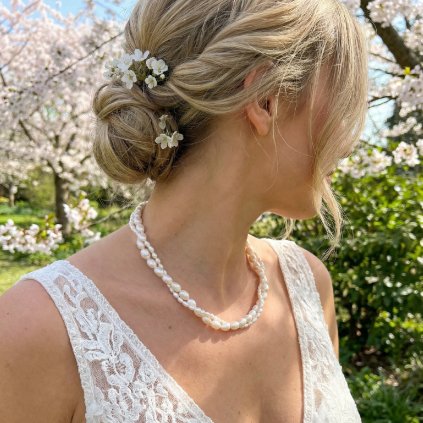 Náhrdelník z říčních perel