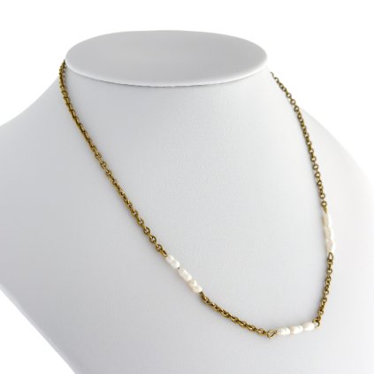 Náhrdelník s pravými říčními perlami