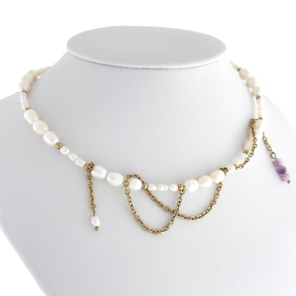 Perlový náhrdelník Miriam