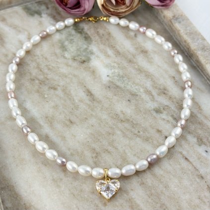 Perlový náhrdelník Miriam