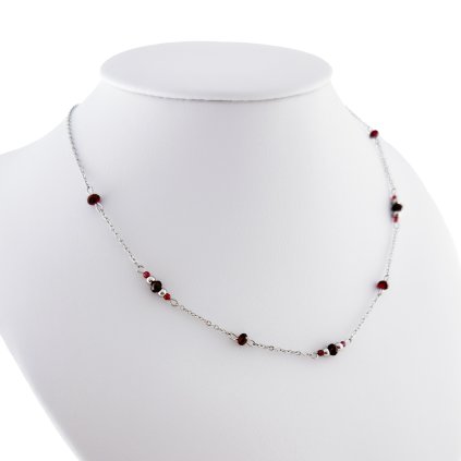 Náhrdelník s granátem Brillante