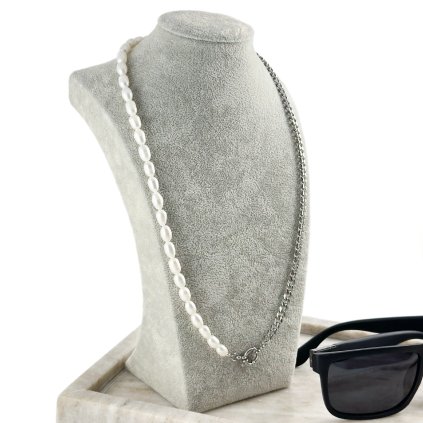 Pánský perlový náhrdelník Samuel