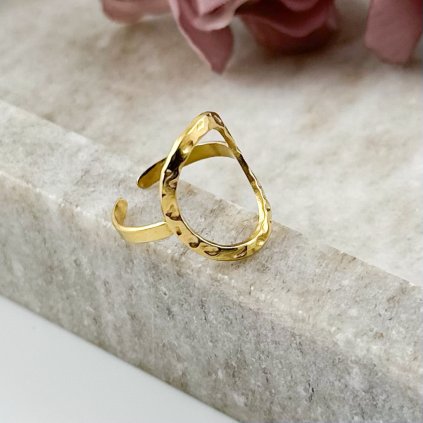 Prsten z chirurgické oceli Toledo