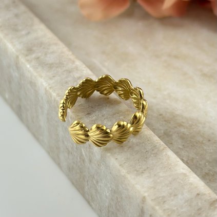 Prsten z chirurgické oceli Puro