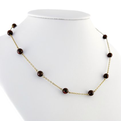 Granátový náhrdelník