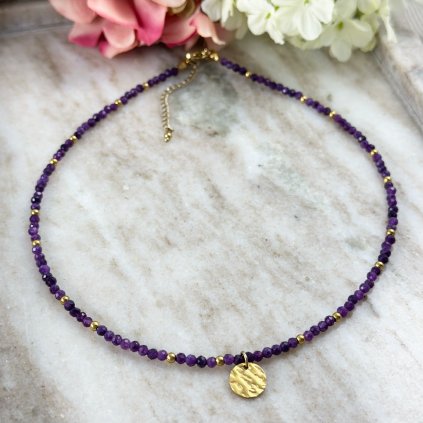 Náhrdelník s ametystem Aurelia