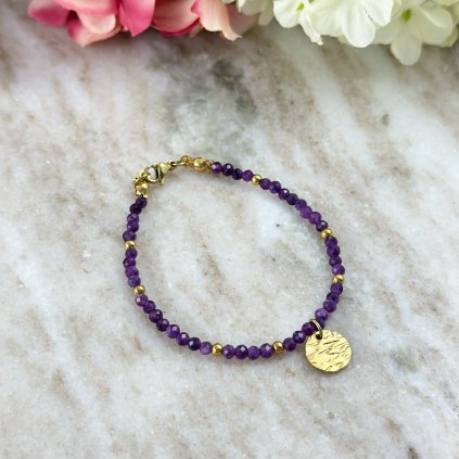 Náramek s ametystem Aurelia