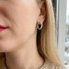 Dámské náušnice kruhy z chirurgické oceli