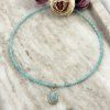 Náhrdelník s amazonitem s přívěskem