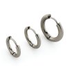 Kruhové náušnice z chirurgické oceli