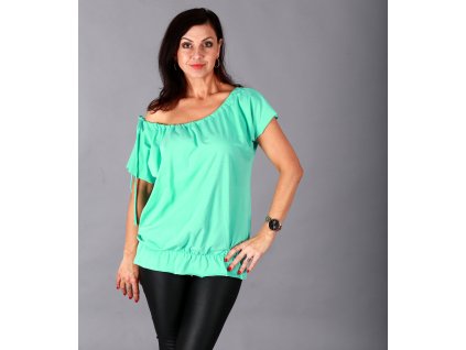 MARINA T-SHIRT Akvamarínové